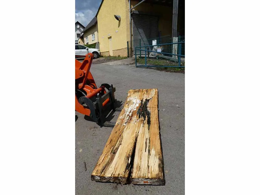 Unbehandelte Tischplatten nach Maß aus Buche | Plattennummer O-00265