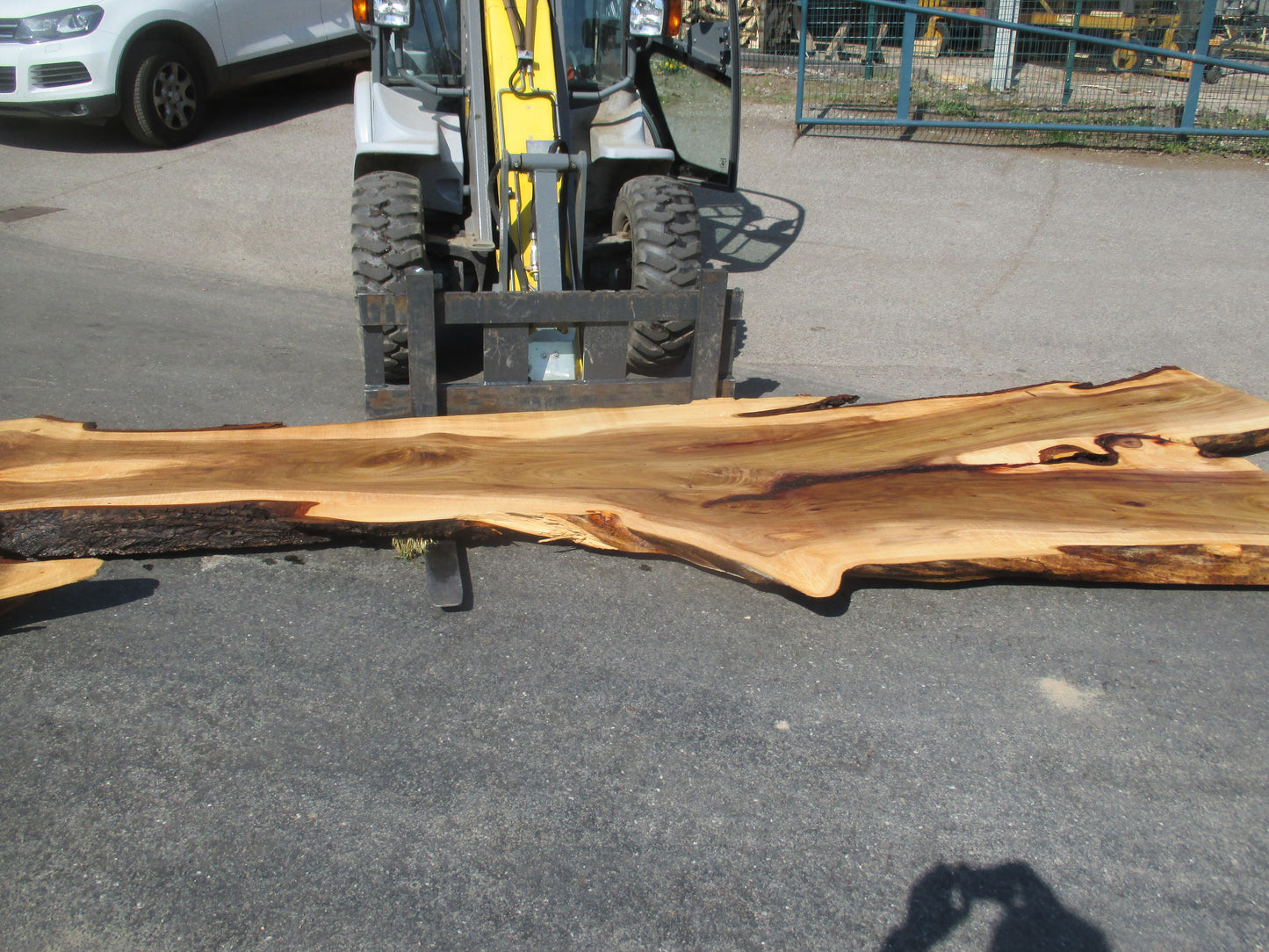 Unbehandelte Tischplatten nach Maß aus Ulme / Ulmenholz | Plattennummer B-00129