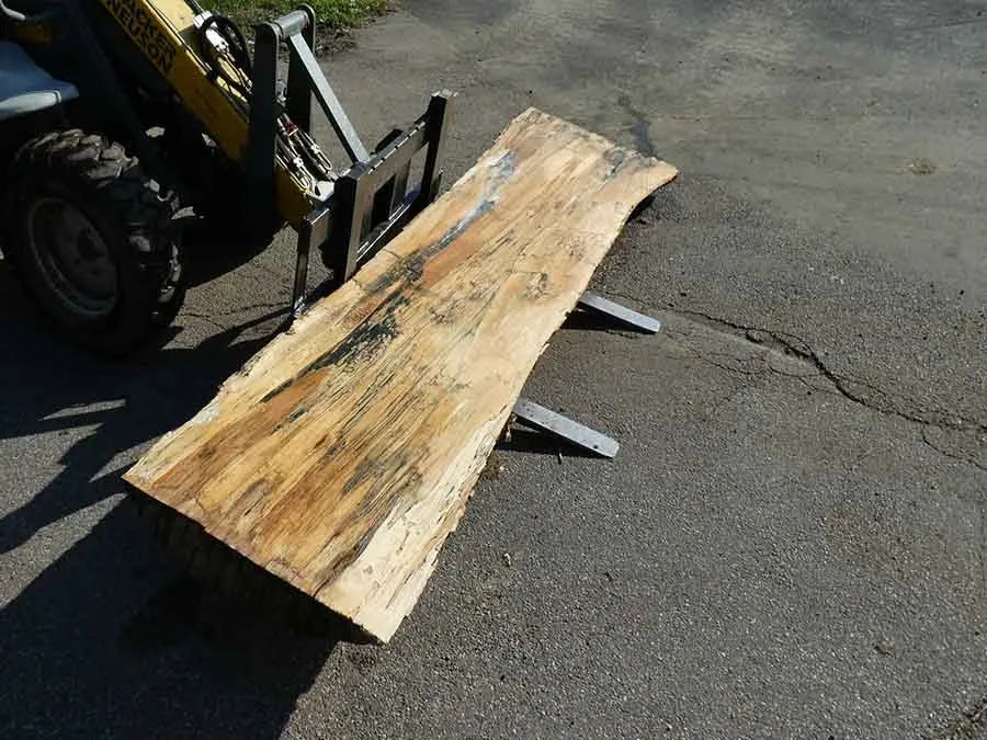 Unbehandelte Tischplatten nach Maß aus Buche | Plattennummer O-00192