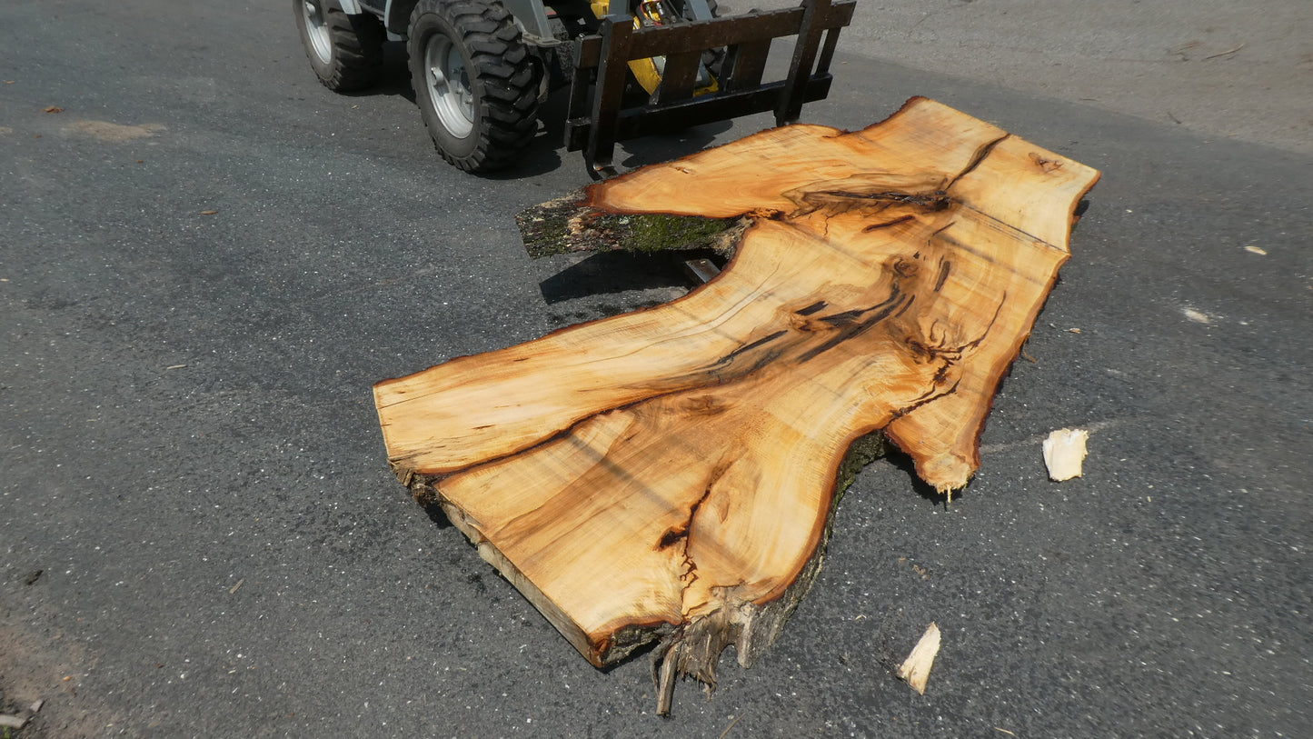 Unbehandelte Tischplatten nach Maß aus Laubholz Linde | Plattennummer B-00414