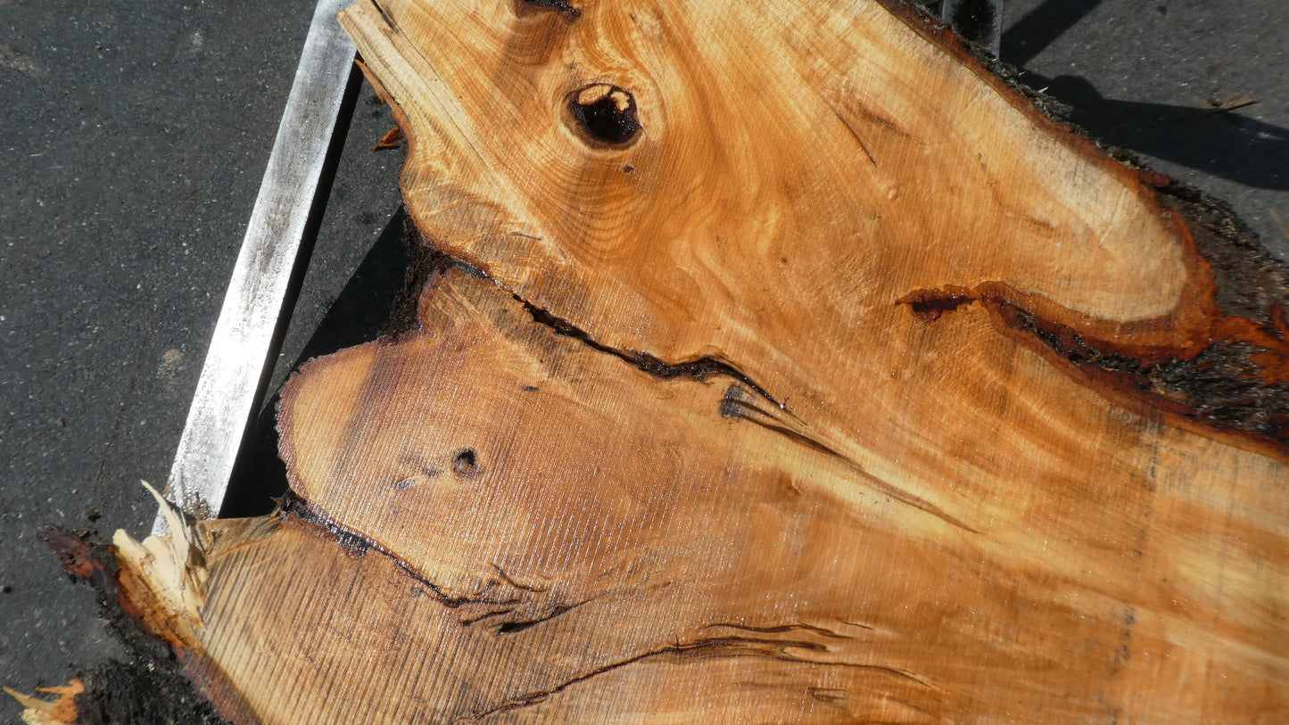 Unbehandelte Tischplatten nach Maß aus Laubholz Linde | Plattennummer B-00420