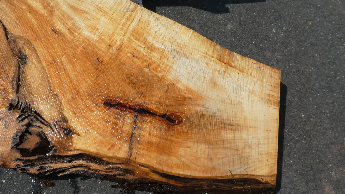 Unbehandelte Tischplatten nach Maß aus Laubholz Linde | Plattennummer B-00422