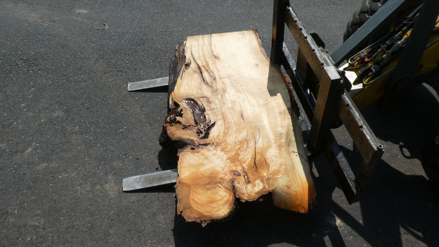 Unbehandelte Tischplatten nach Maß aus Laubholz Linde | Plattennummer B-00423