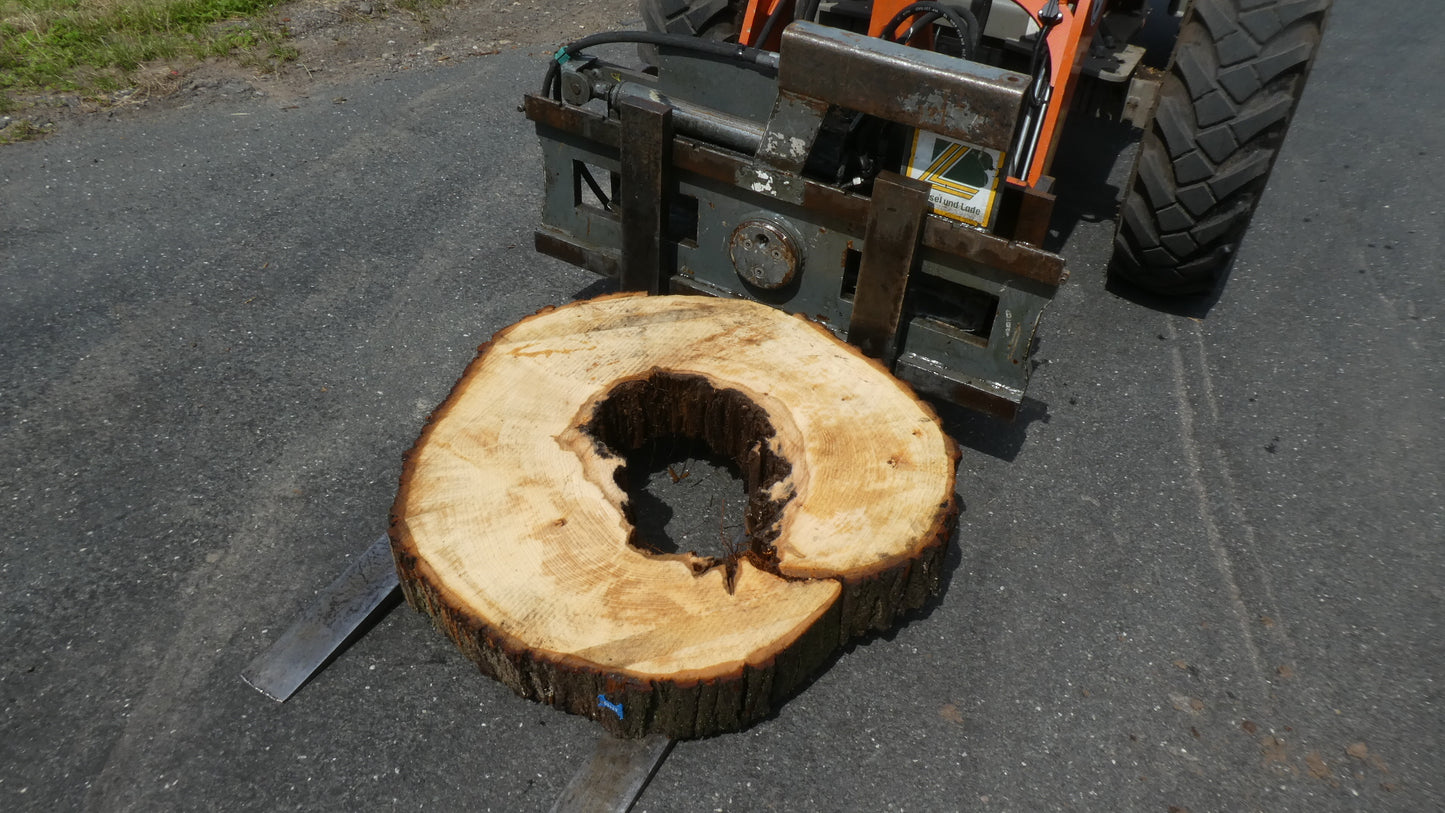 Unbehandelte Tischplatten nach Maß aus Laubholz Linde | Plattennummer B-00429