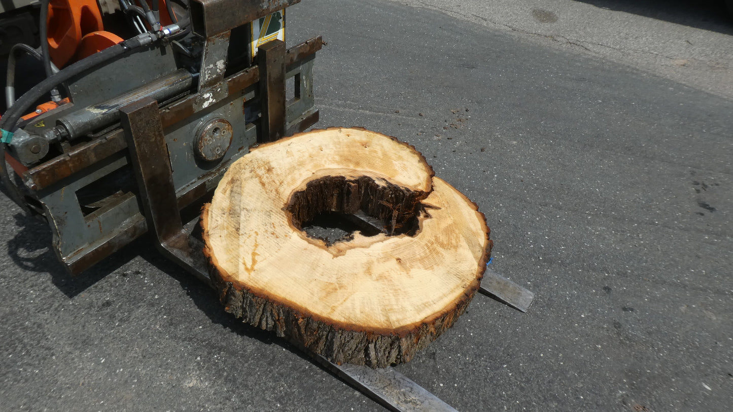Unbehandelte Tischplatten nach Maß aus Laubholz Linde | Plattennummer B-00429