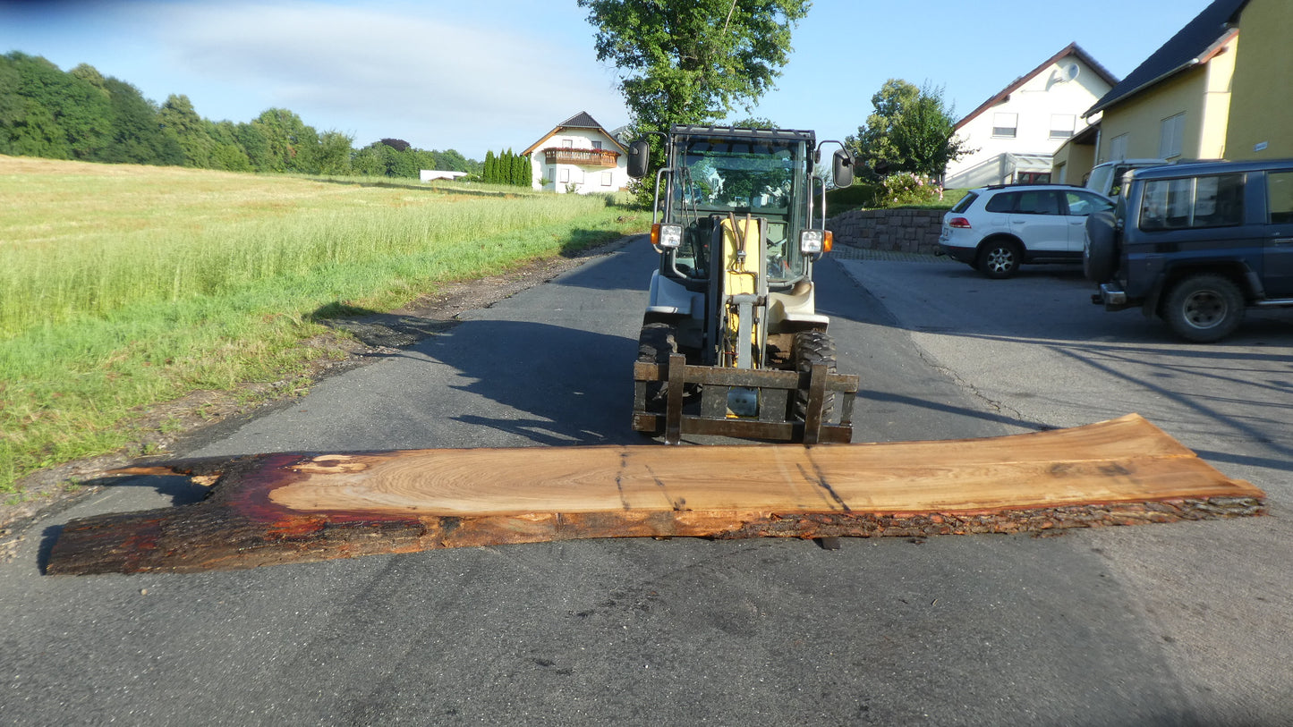 Unbehandelte Tischplatte nach Maß aus Eiche | Plattennummer G-00252 Eiche