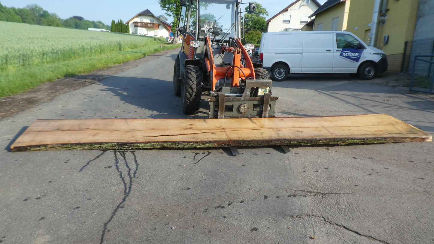Unbehandelte Tischplatte nach Maß aus Eiche | Plattennummer G-00310
