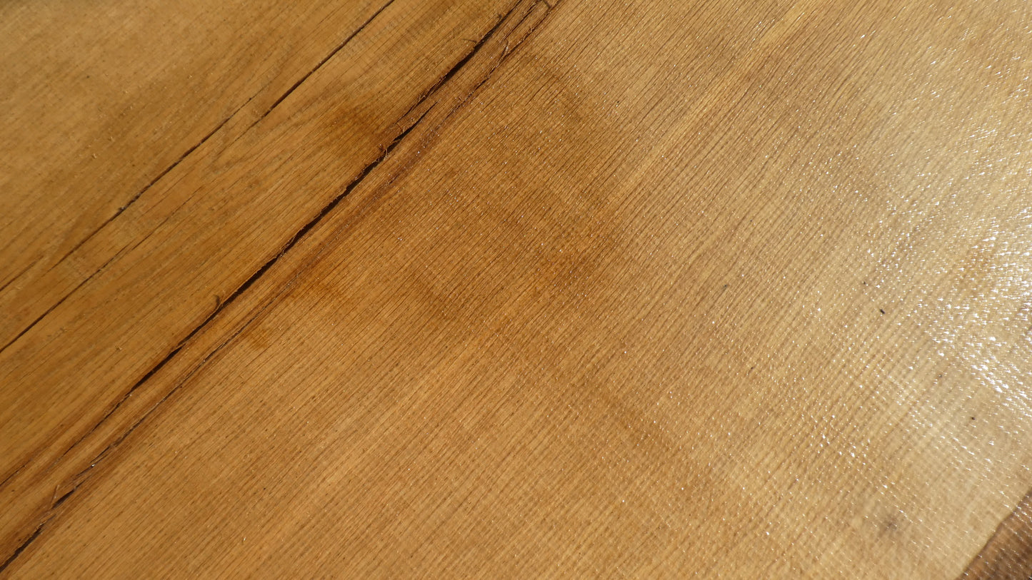 Unbehandelte Tischplatte nach Maß aus Eiche | Plattennummer G-00311