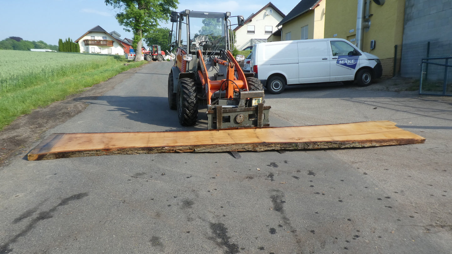 Unbehandelte Tischplatte nach Maß aus Eiche | Plattennummer G-00312