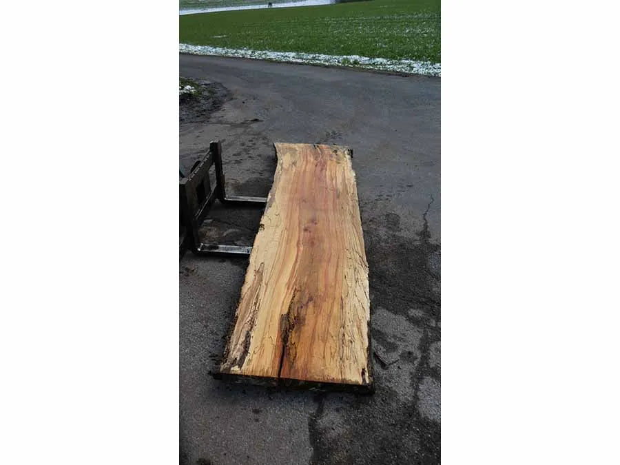 Unbehandelte Tischplatten nach Maß aus Buche | Plattennummer O-00220