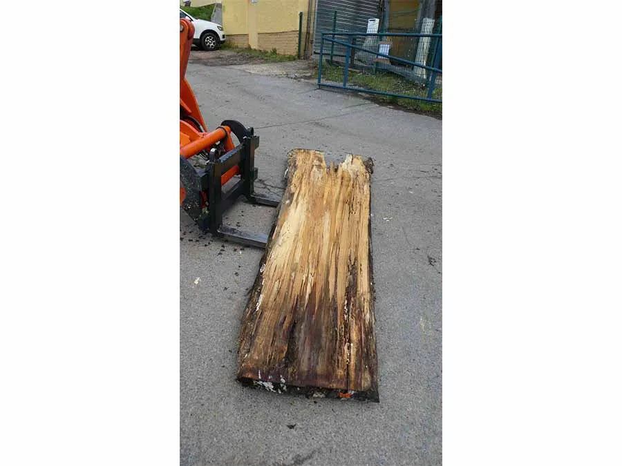 Unbehandelte Tischplatten nach Maß aus Buche | Plattennummer O-00261