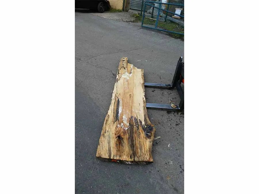 Unbehandelte Tischplatten nach Maß aus Buche | Plattennummer O-00273