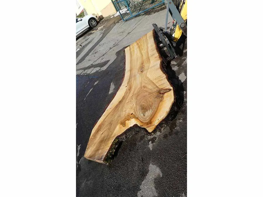 Unbehandelte Tischplatten aus Pappel | Plattennummer S-00080 Pappel