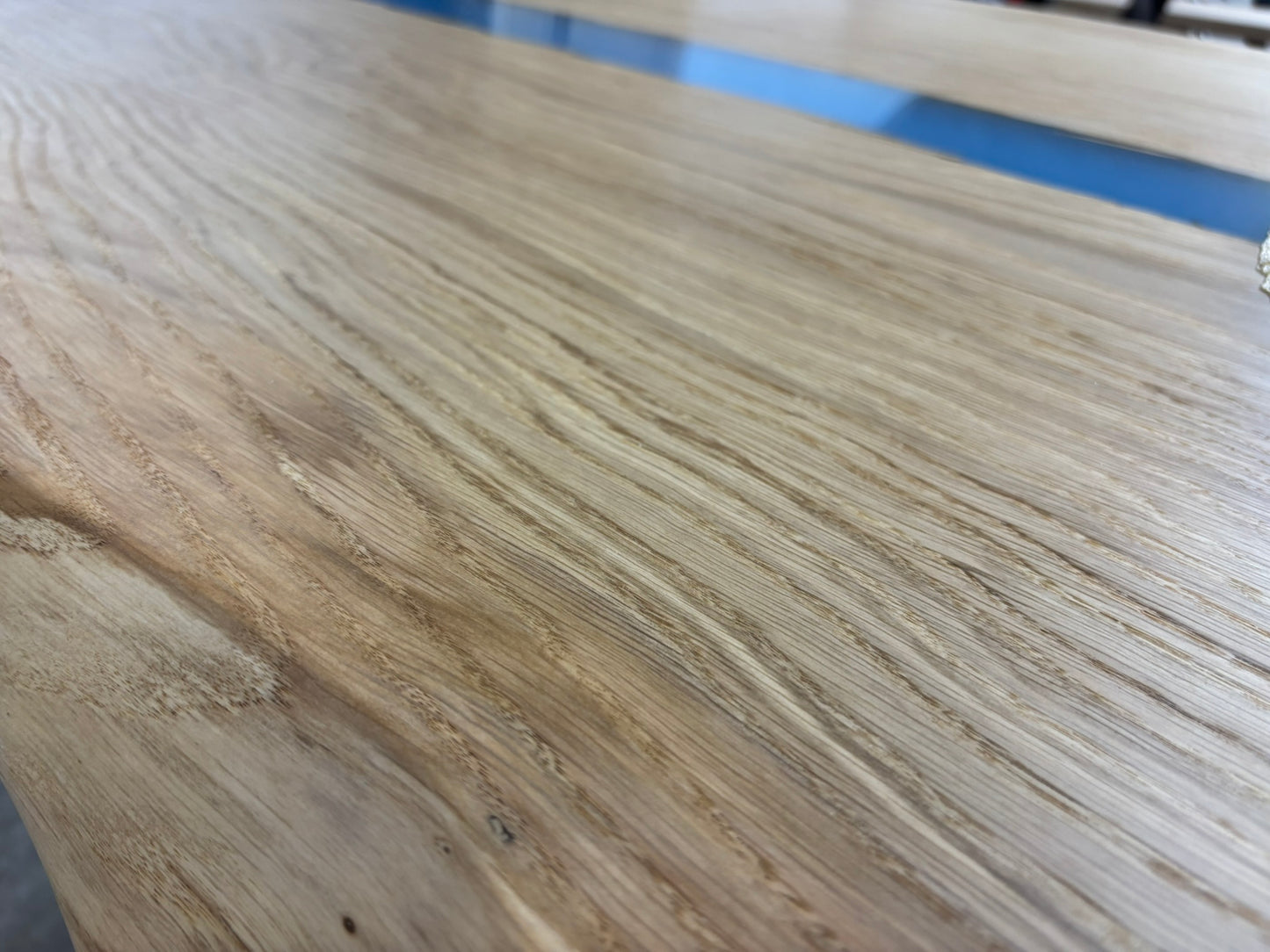 Esstisch Eiche mit Epoxid Fluss Handgefertigtes Unikat Tischnummer 2014