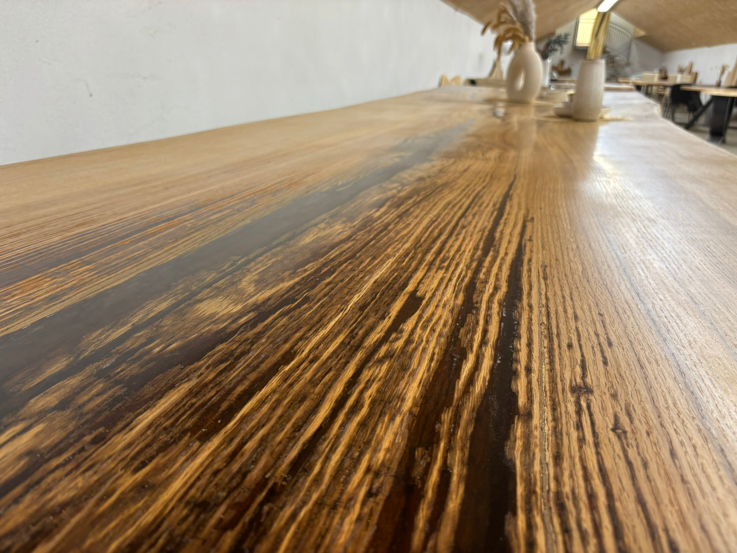 XXL Esstisch Büro / Konferenztisch. Luxus aus Eiche Massiv Handgefertigtes Unikat Tischnummer 2015