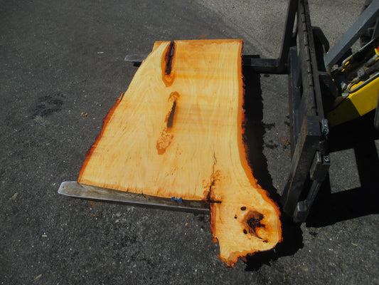 Unbehandelte Tischplatten nach Maß aus Laubholz Linde | Plattennummer  B-00185