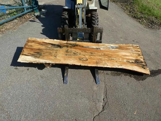 Unbehandelte Tischplatten nach Maß aus Buche | Plattennummer  O-00192