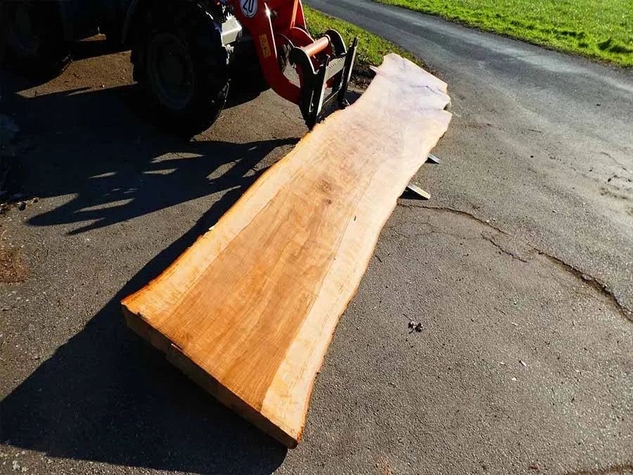 Unbehandelte Tischplatten nach Maß aus Buche | Plattennummer  O-00200