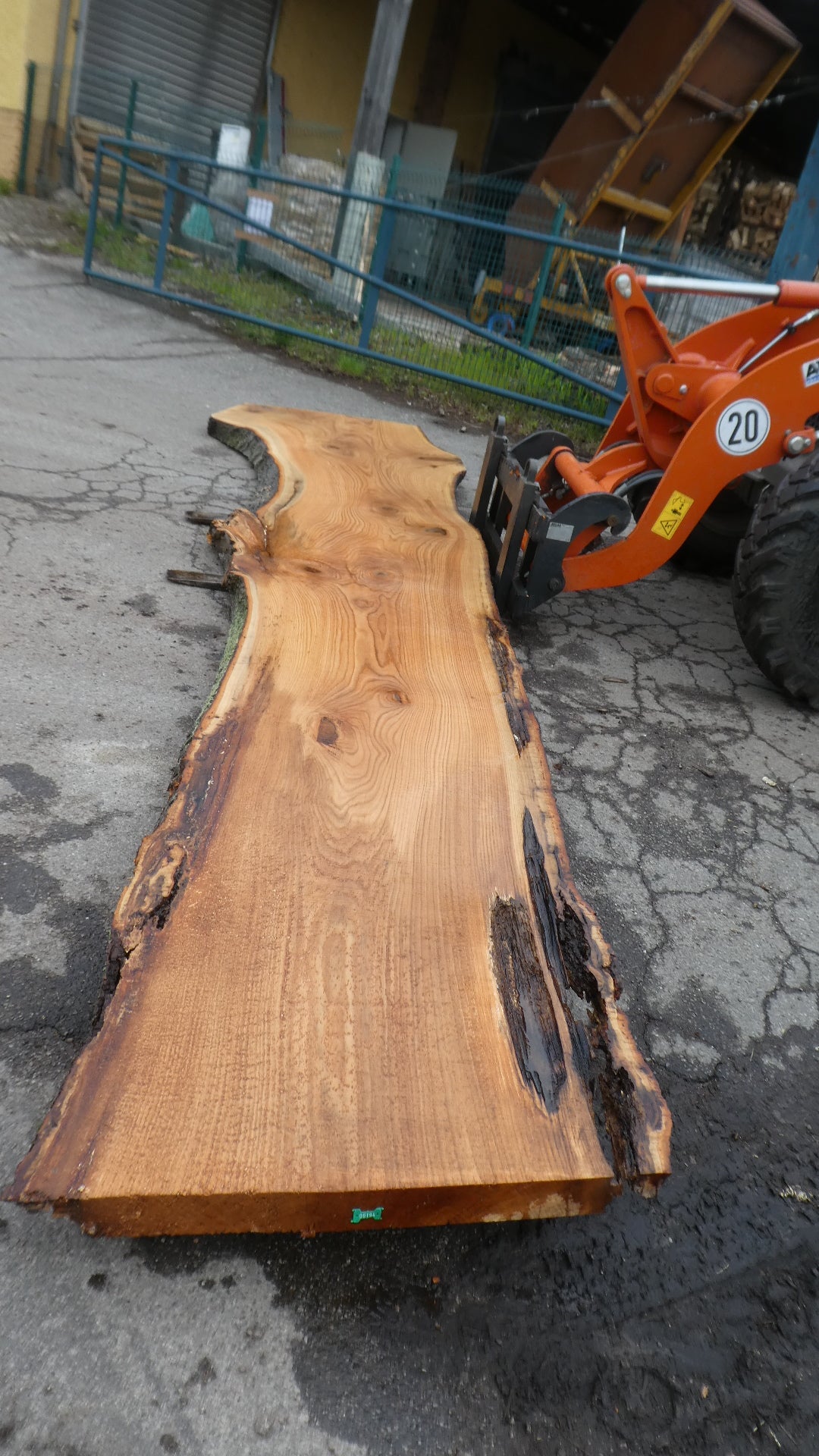 Unbehandelte Tischplatte nach Maß aus Eiche | Plattennummer G-00194 Eiche