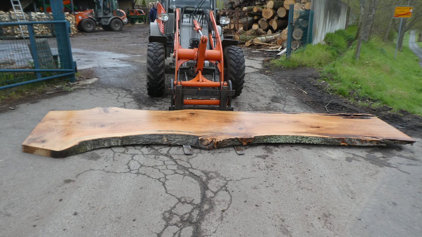 Unbehandelte Tischplatte nach Maß aus Eiche | Plattennummer G-00194 Eiche