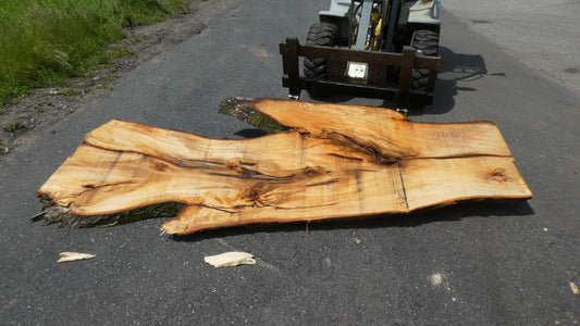 Unbehandelte Tischplatten nach Maß aus Laubholz Linde | Plattennummer  B-00414