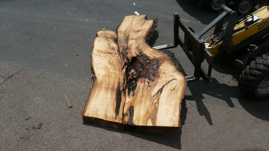 Unbehandelte Tischplatten nach Maß aus Laubholz Linde | Plattennummer  B-00415