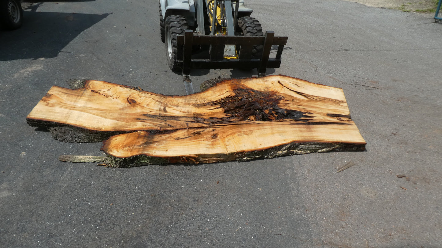 Unbehandelte Tischplatten nach Maß aus Laubholz Linde | Plattennummer  B-00415