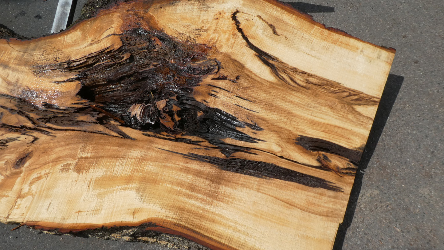 Unbehandelte Tischplatten nach Maß aus Laubholz Linde | Plattennummer  B-00415