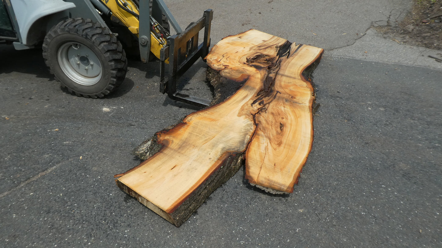 Unbehandelte Tischplatten nach Maß aus Laubholz Linde | Plattennummer  B-00416