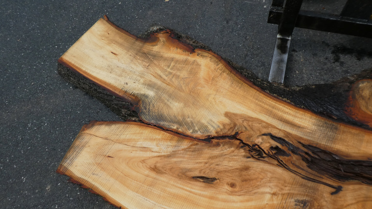 Unbehandelte Tischplatten nach Maß aus Laubholz Linde | Plattennummer  B-00416