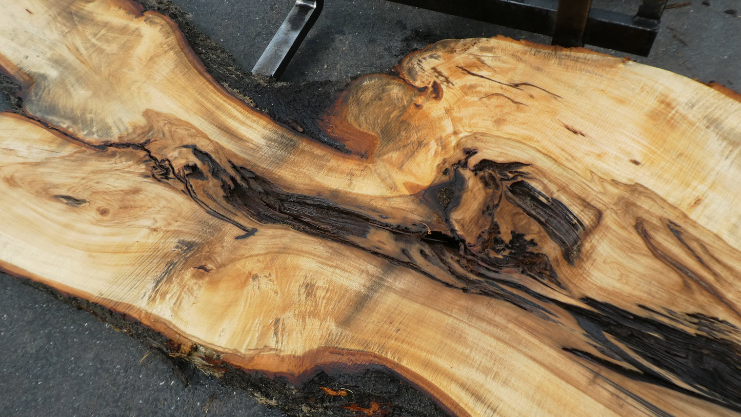Unbehandelte Tischplatten nach Maß aus Laubholz Linde | Plattennummer  B-00416