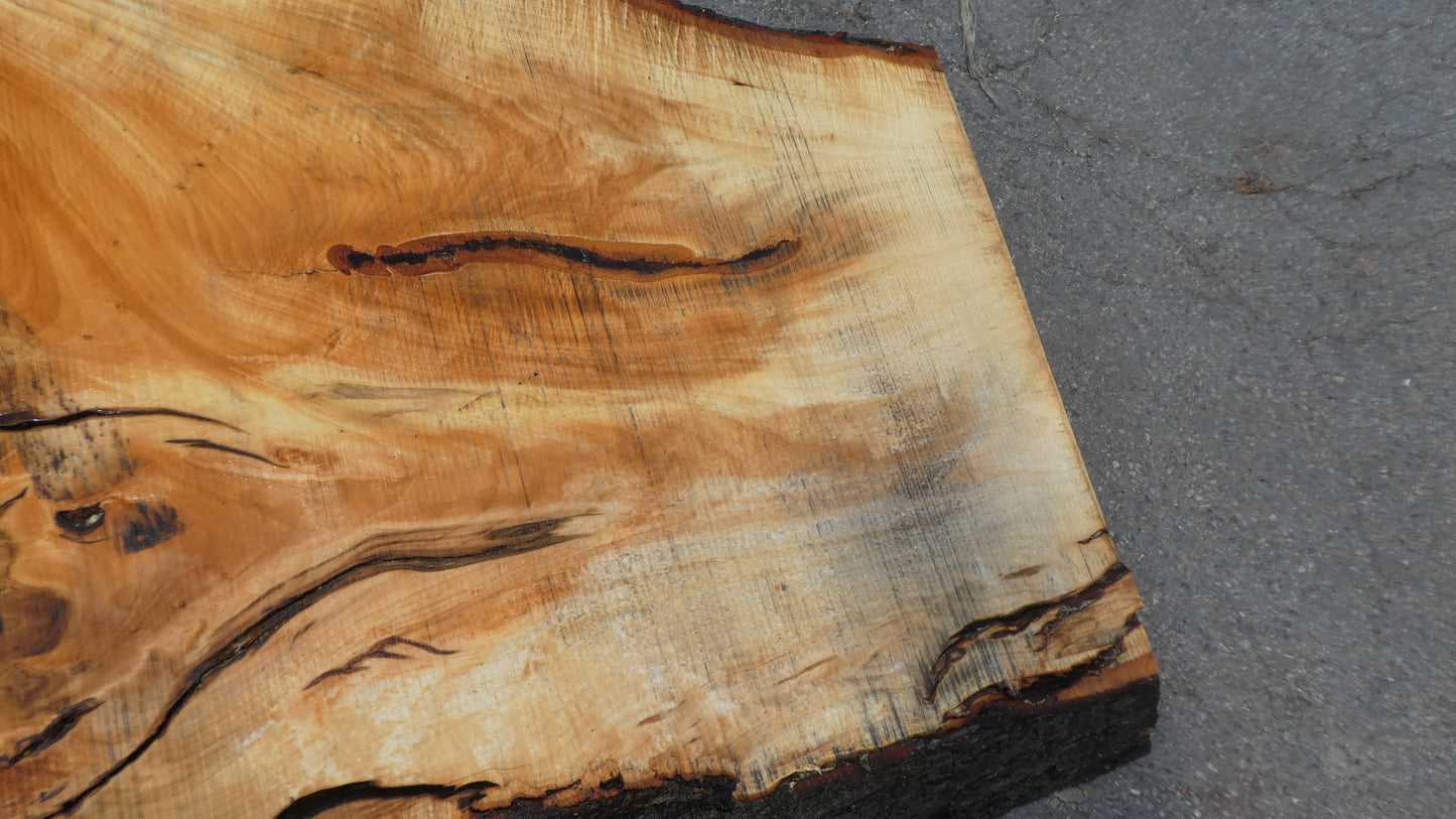 Unbehandelte Tischplatten nach Maß aus Laubholz Linde | Plattennummer  B-00417