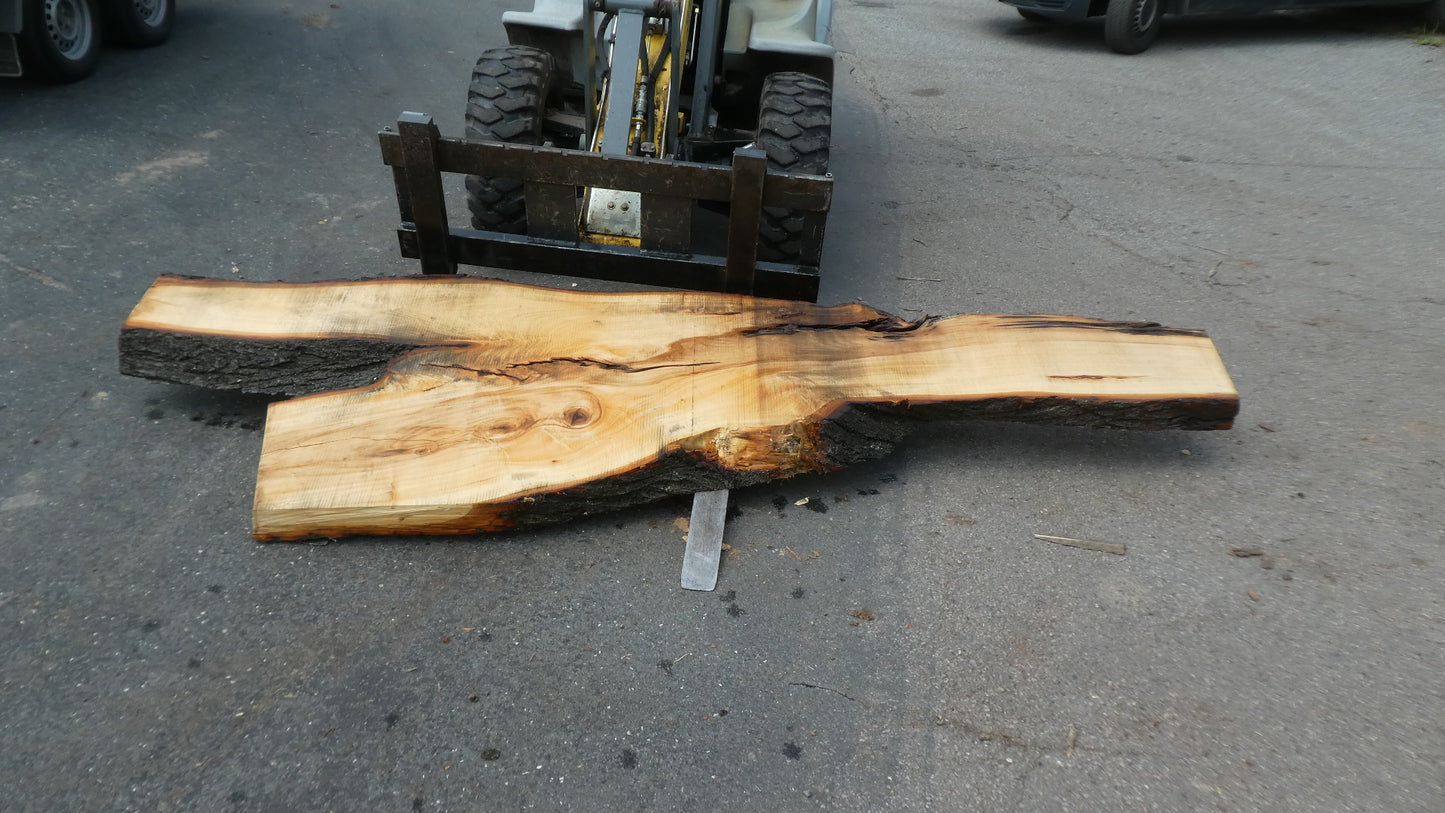 Unbehandelte Tischplatten nach Maß aus Laubholz Linde | Plattennummer  B-00418