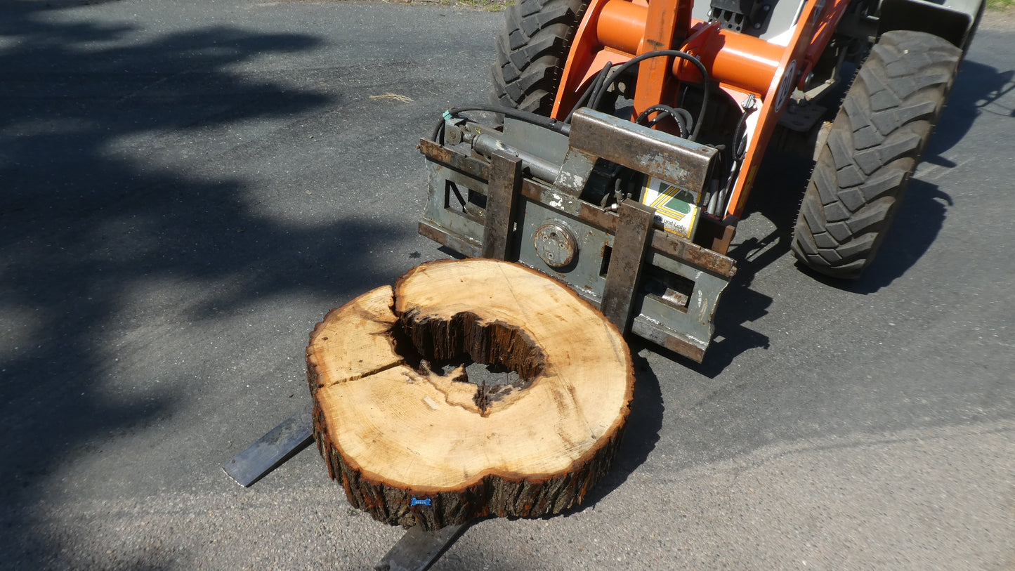 Unbehandelte Tischplatten nach Maß aus Laubholz Linde | Plattennummer  B-00424