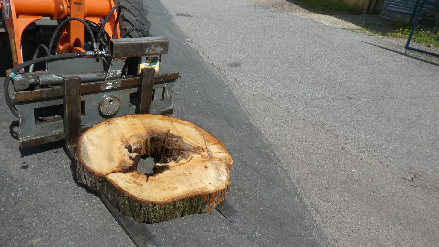 Unbehandelte Tischplatten nach Maß aus Laubholz Linde | Plattennummer  B-00426