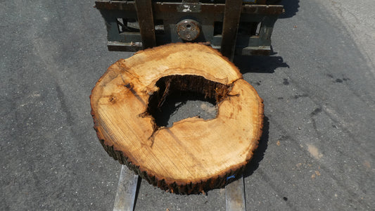 Unbehandelte Tischplatten nach Maß aus Laubholz Linde | Plattennummer  B-00439