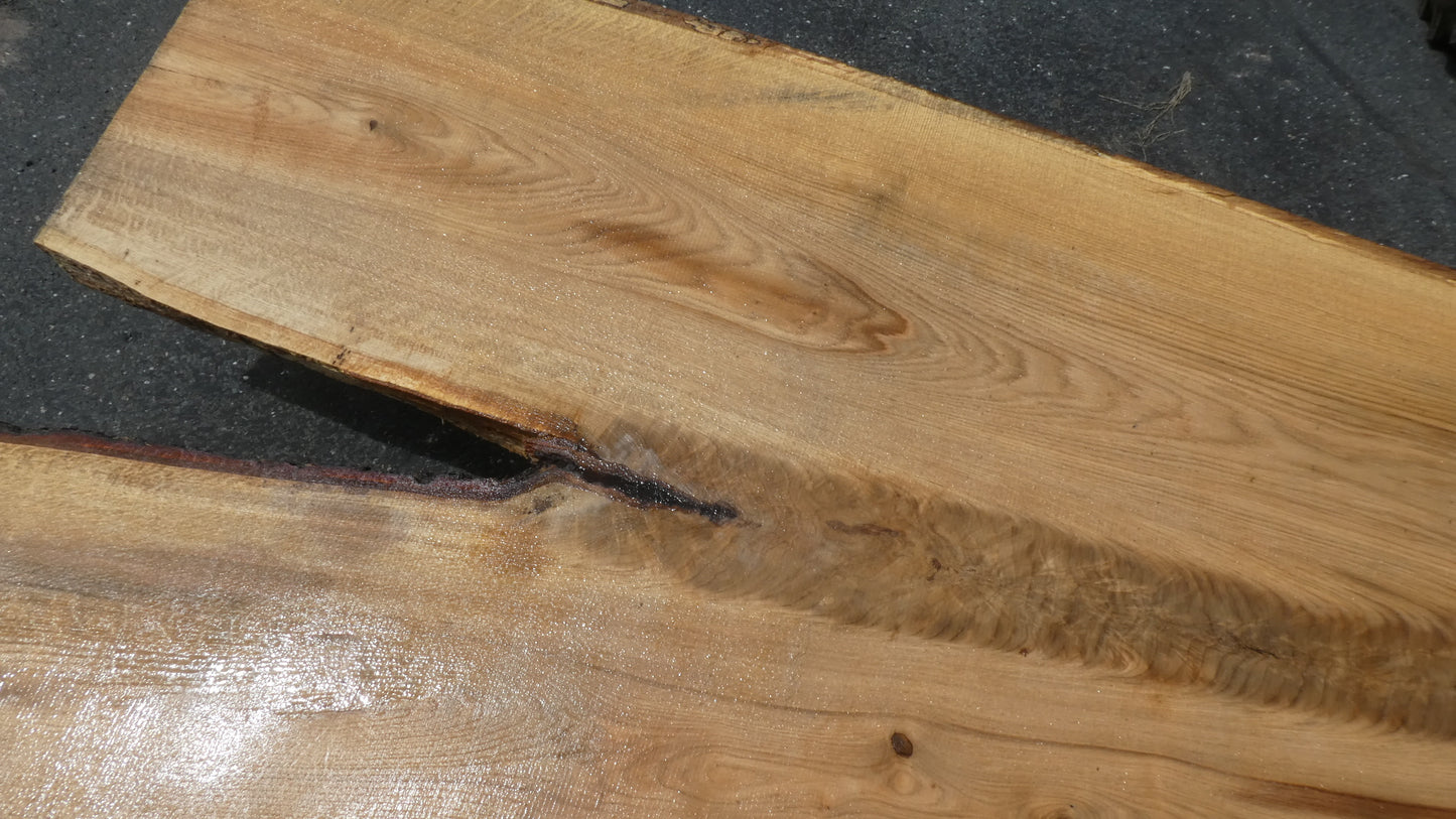 Unbehandelte Tischplatte nach Maß aus Eiche | Plattennummer G-00248 Eiche