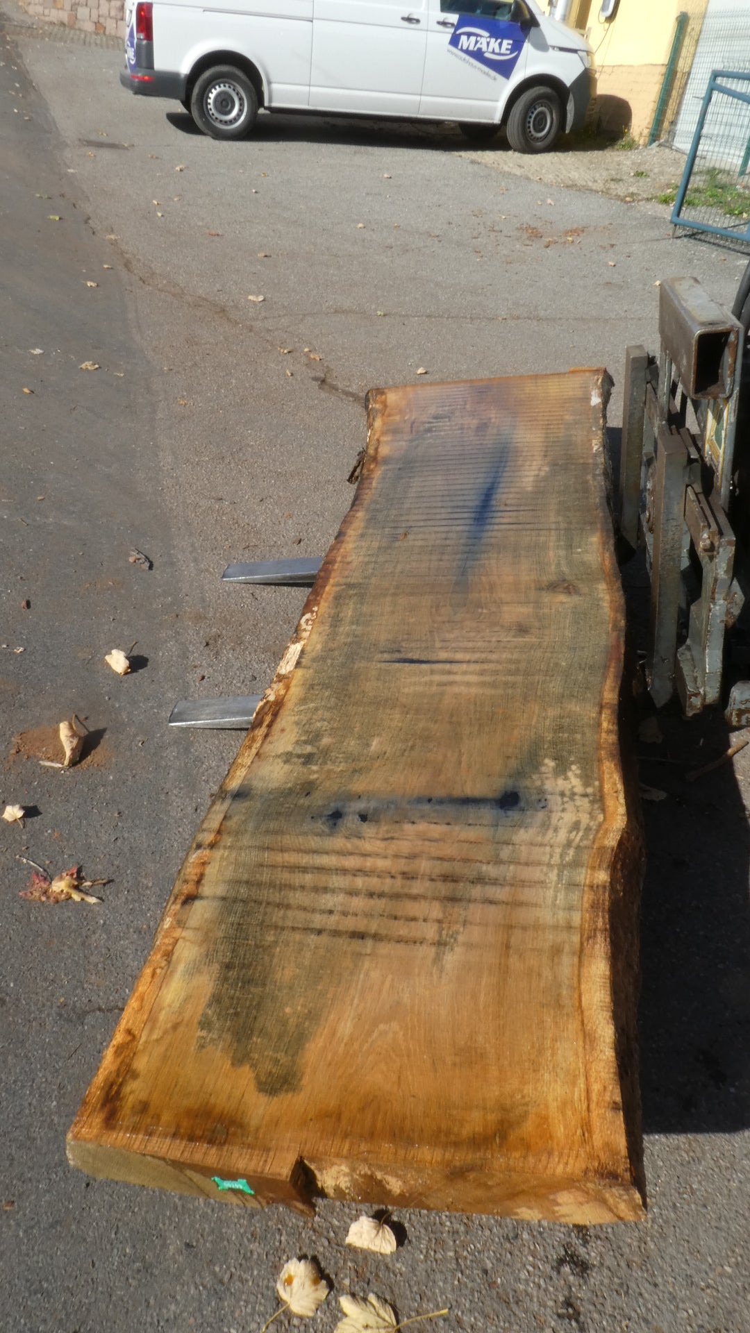 Unbehandelte Tischplatte nach Maß aus Eiche | Plattennummer G-00299 Eiche