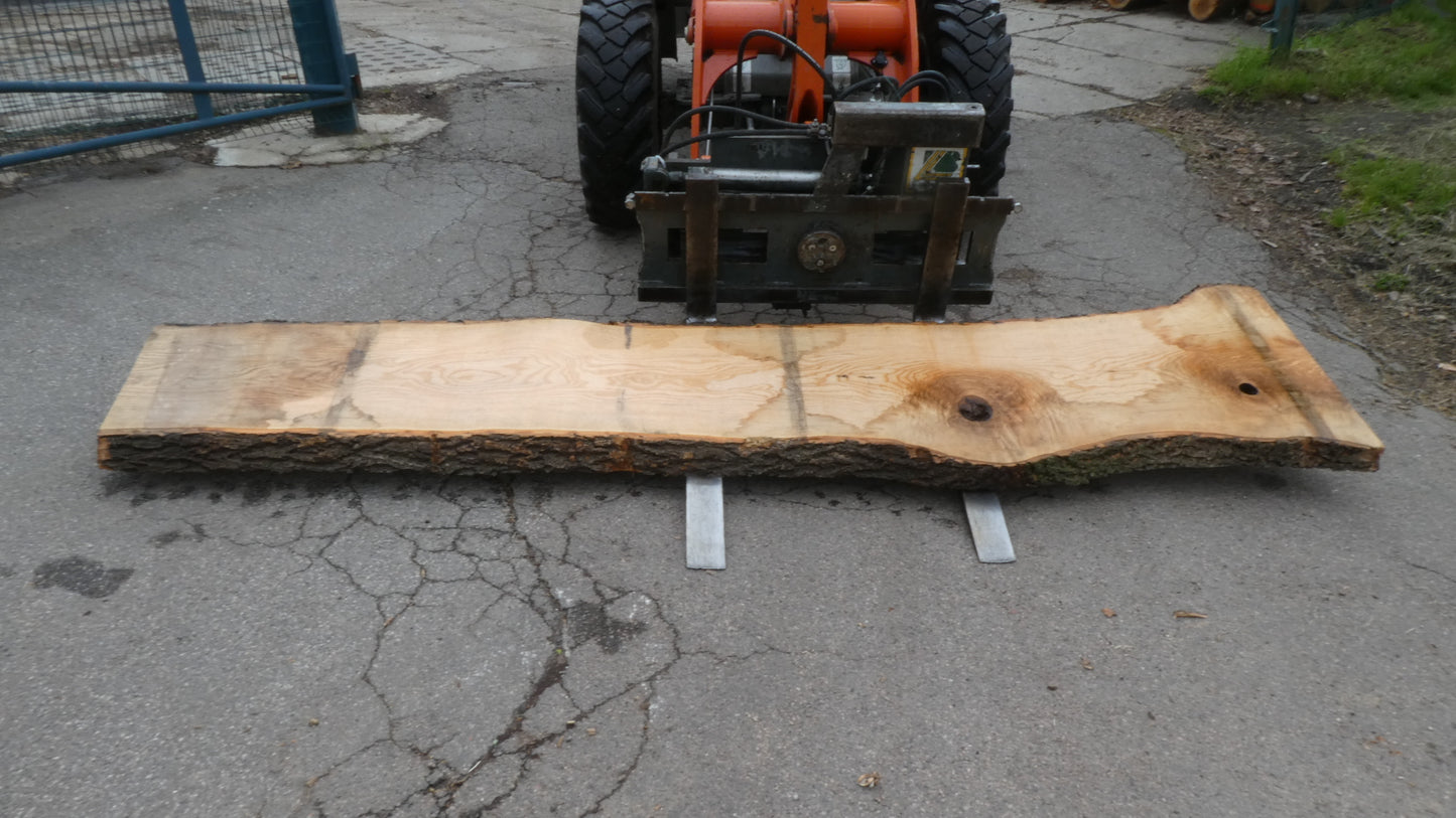 Unbehandelte Tischplatte nach Maß aus Esche | Plattennummer R-00280