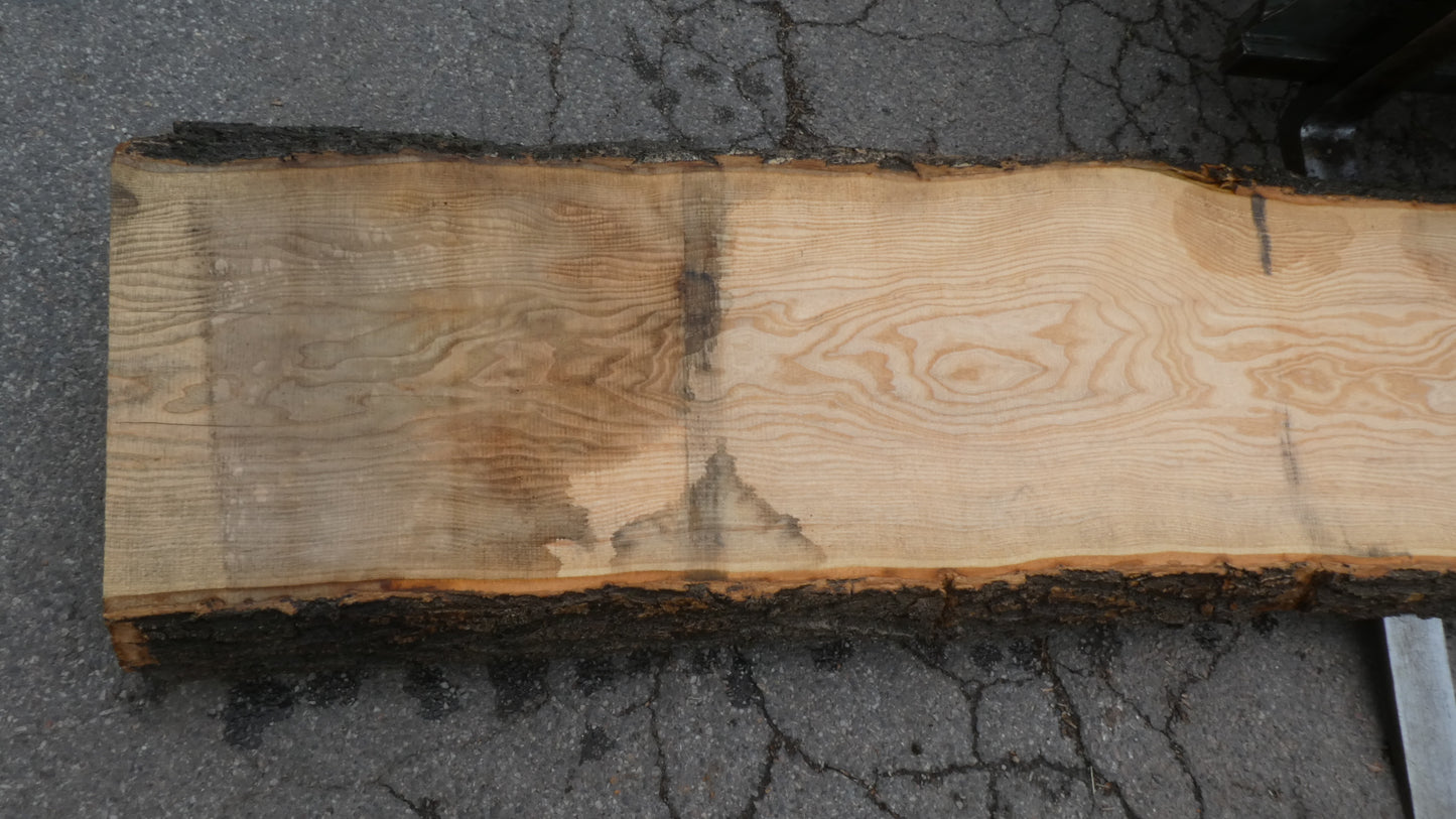 Unbehandelte Tischplatte nach Maß aus Esche | Plattennummer R-00280