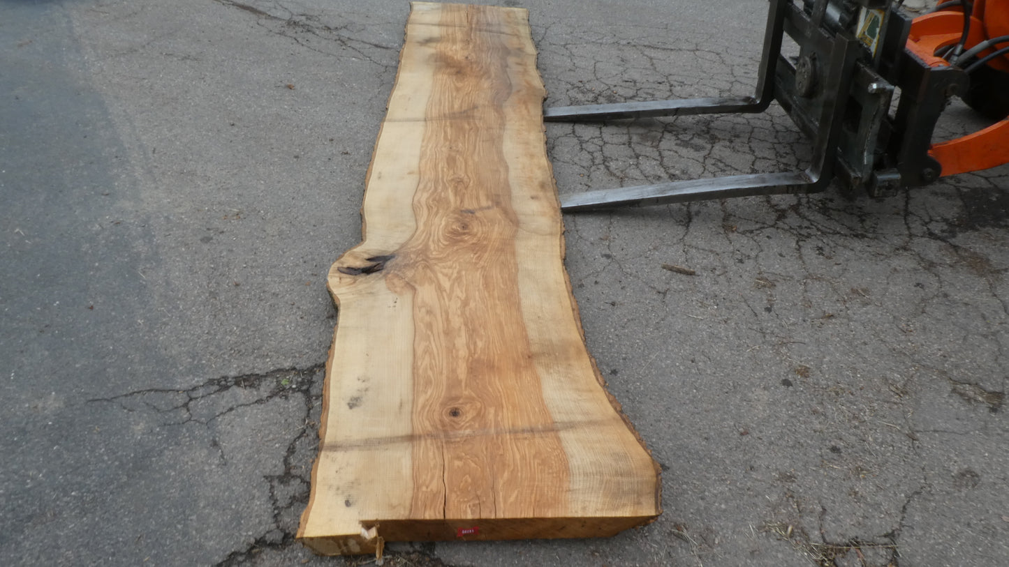 Unbehandelte Tischplatte nach Maß aus Esche | Plattennummer R-00281