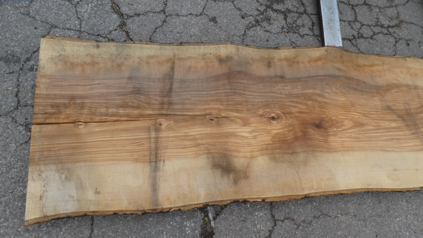 Unbehandelte Tischplatte nach Maß aus Esche | Plattennummer R-00281