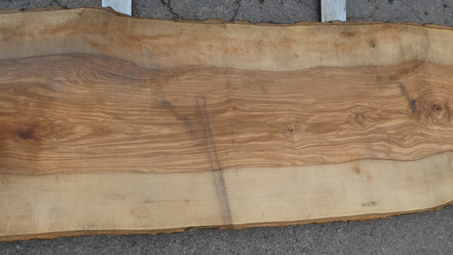 Unbehandelte Tischplatte nach Maß aus Esche | Plattennummer R-00281