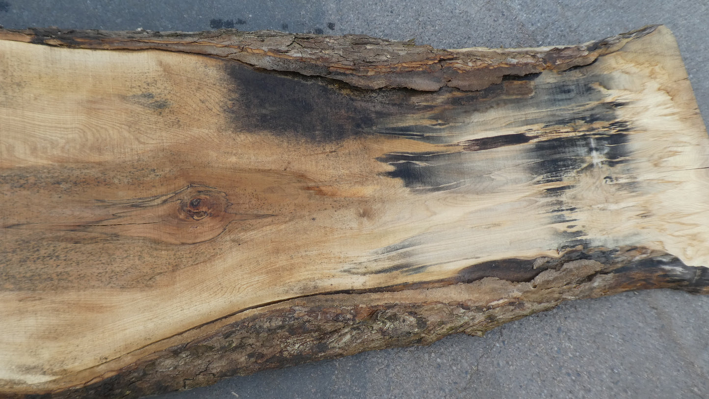 Unbehandelte Tischplatten nach Maß aus Laubholz Kastanie | Plattennummer  B-00483